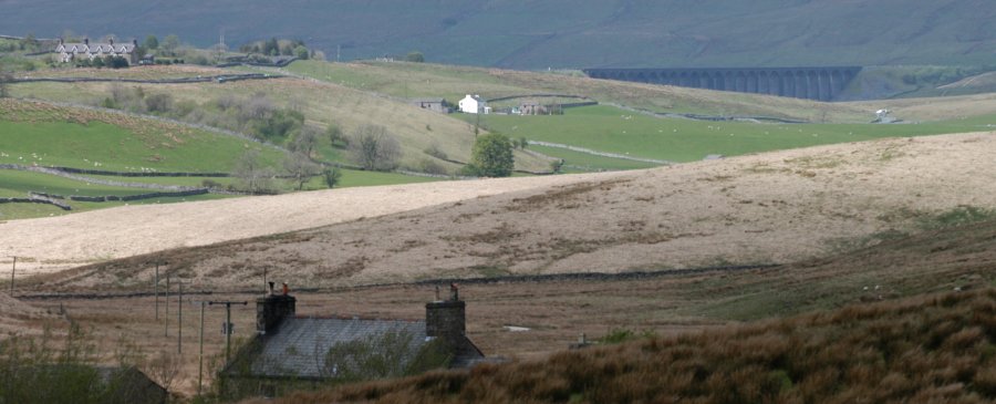 The viaduct at Ribblehead.